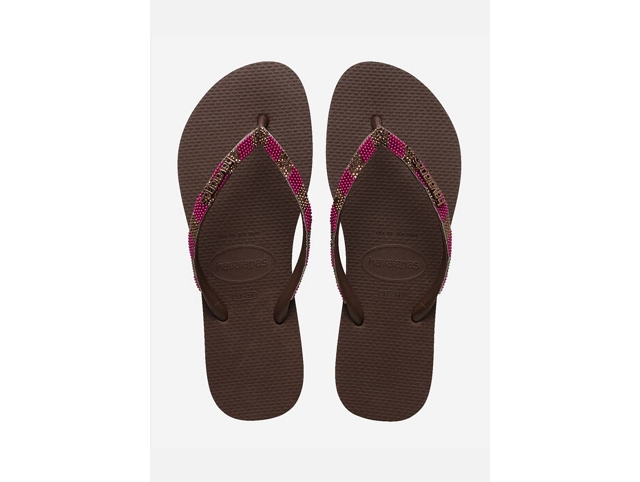 Havaianas chaussures havaianas slim glow dark brown 