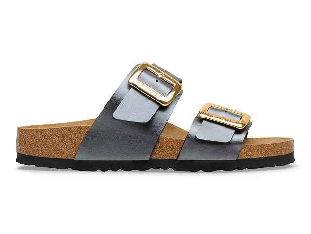 Birkenstock chaussures birkenstock sydney cushion buckle black 9228601_3