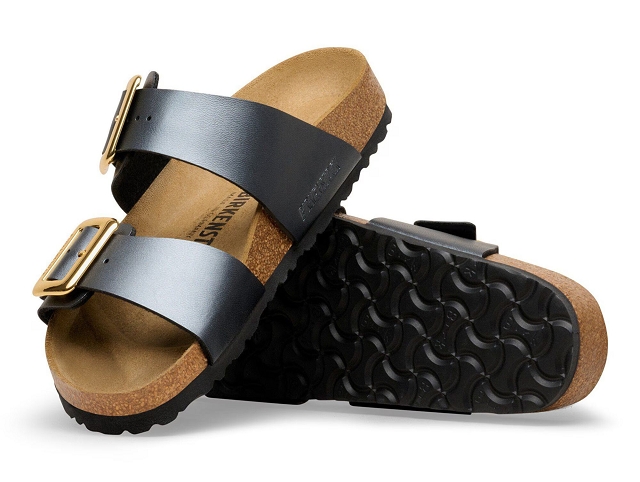 Birkenstock chaussures birkenstock sydney cushion buckle black 9228601_4