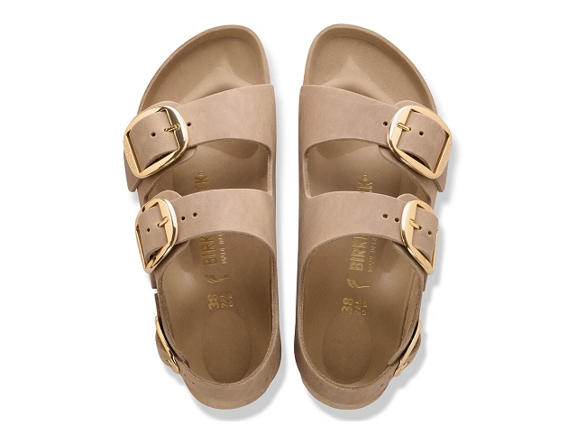 Birkenstock chaussures birkenstock milano big buckle tabacco brown 9229001_2