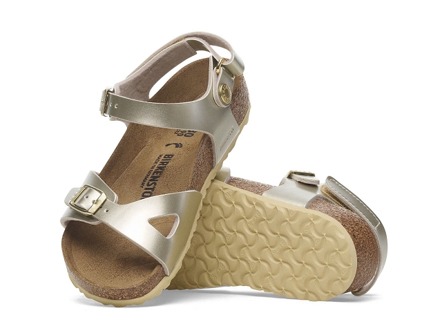 Birkenstock chaussures birkenstock kids rio electric metallic gold 9229301_4