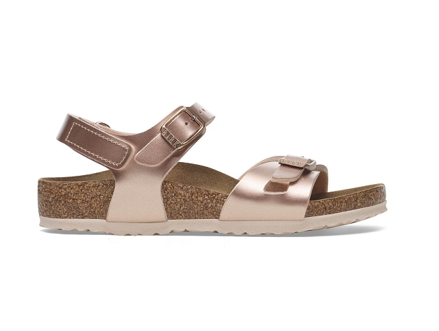 Birkenstock chaussures birkenstock kids rio electric metallic copper 9229401_3