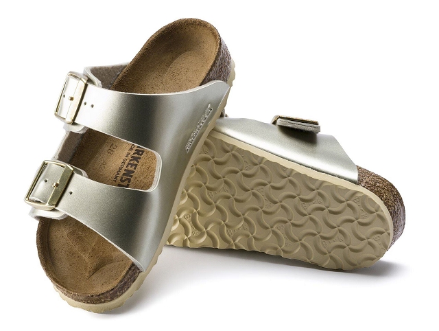 Birkenstock chaussures birkenstock kids arizona electric metallic gold 9229601_4