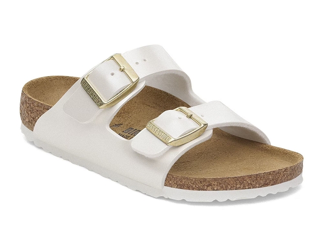 Birkenstock chaussures birkenstock kids arizona electric metallic pearl 