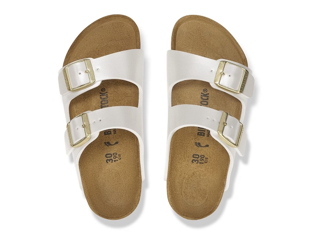 Birkenstock chaussures birkenstock kids arizona electric metallic pearl 9229901_2
