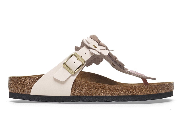 Birkenstock chaussures birkenstock gizeh flowers light rose 9230601_3