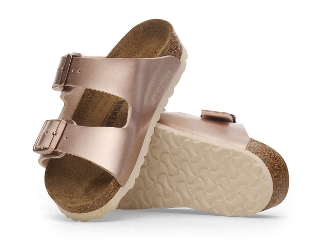 Birkenstock chaussures birkenstock kids arizona electric metallic copper 9231601_4