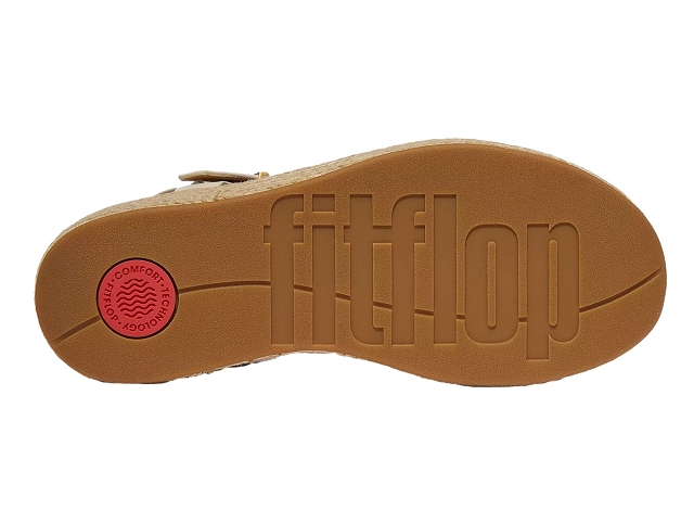 Fitflop chaussures fitflop espadrille leather paris beige 9231801_3