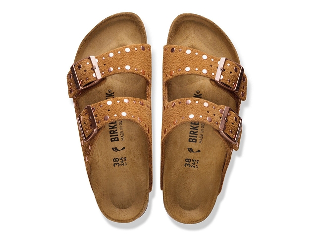 Birkenstock chaussures birkenstock arizona rivet mink 9232601_2
