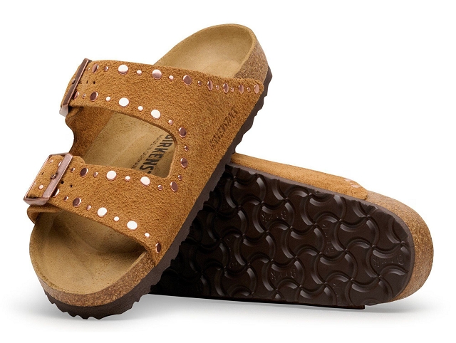 Birkenstock chaussures birkenstock arizona rivet mink 9232601_4