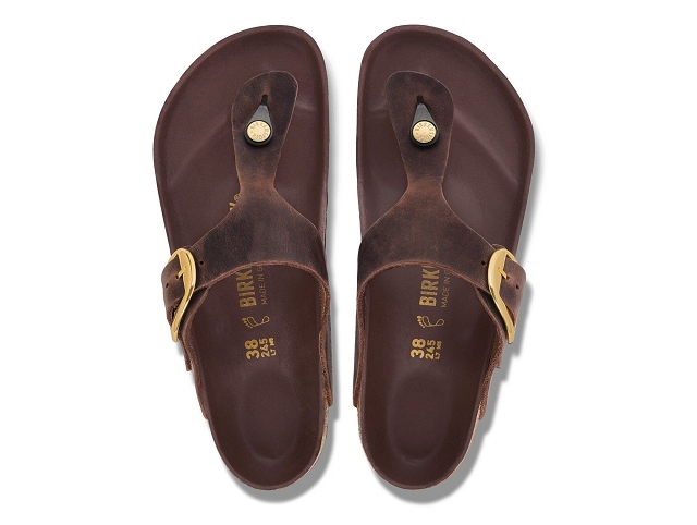 Birkenstock chaussures birkenstock gizeh big buckle habana hex 9233001_2