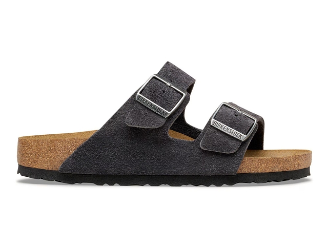 Birkenstock chaussures birkenstock arizona suede charcoal 9233401_3