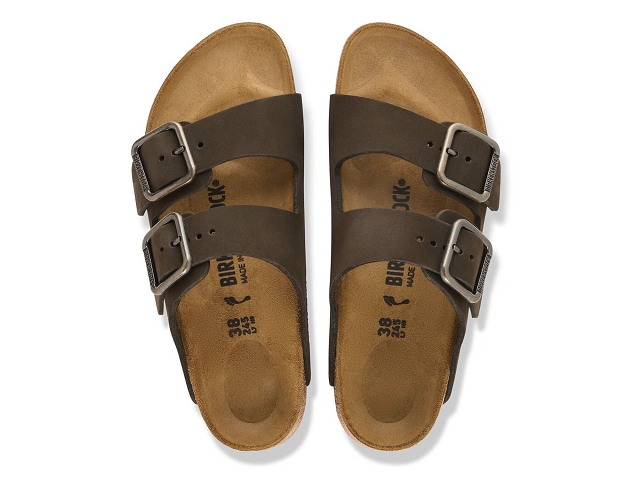 Birkenstock chaussures birkenstock arizona wire buckle mocca 9233601_2