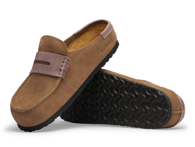 Birkenstock chaussures birkenstock naples wrapped double dark tea 9234401_4