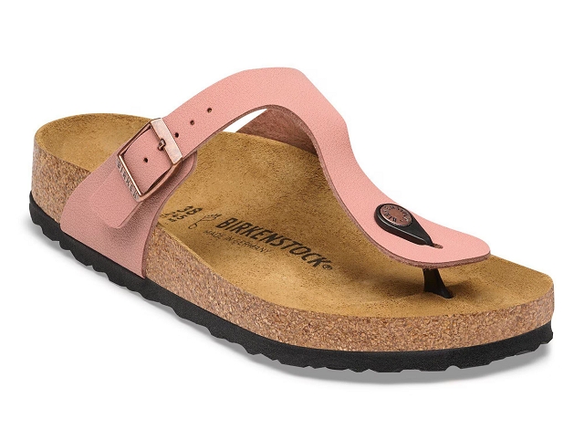 Birkenstock chaussures birkenstock gizeh pink clay 