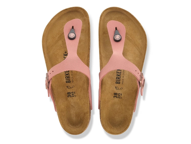 Birkenstock chaussures birkenstock gizeh pink clay 9235401_2