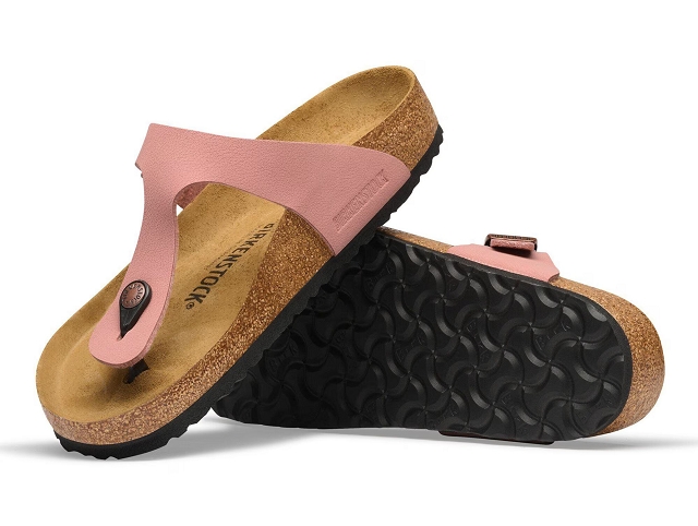 Birkenstock chaussures birkenstock gizeh pink clay 9235401_4