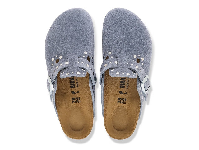 Birkenstock chaussures birkenstock boston rivet stone blue 9236201_2
