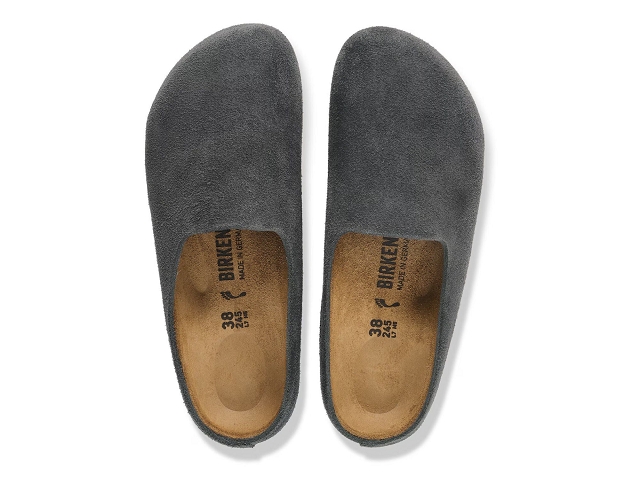 Birkenstock chaussures birkenstock amsterdam wrapped charcoal 9236701_2