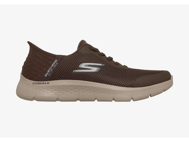 Skechers chaussures skechers go walk flex dark taupe 