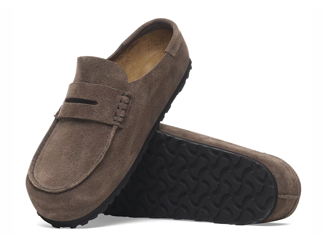 Birkenstock chaussures birkenstock naples wrapped concrete gray 9238901_3