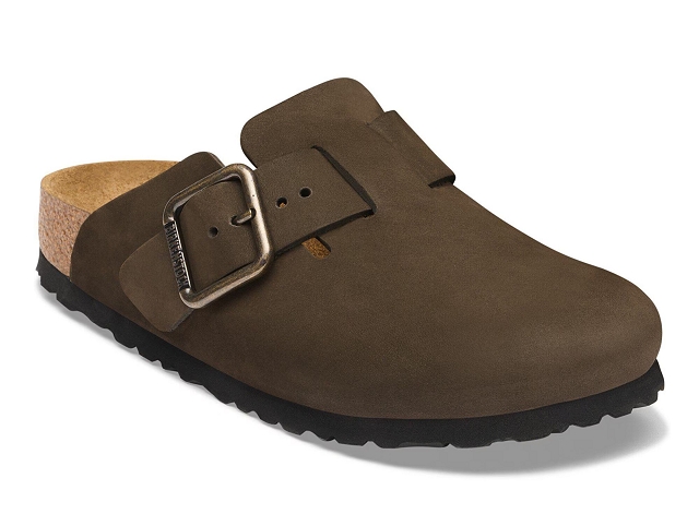 Birkenstock chaussures boston wire buckle mocca narrow 