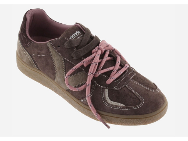 Victoria chaussures victoria 1267100 marron londres daim 9239701_2