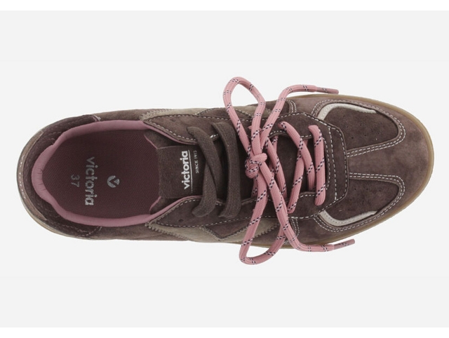 Victoria chaussures victoria 1267100 marron londres daim 9239701_3