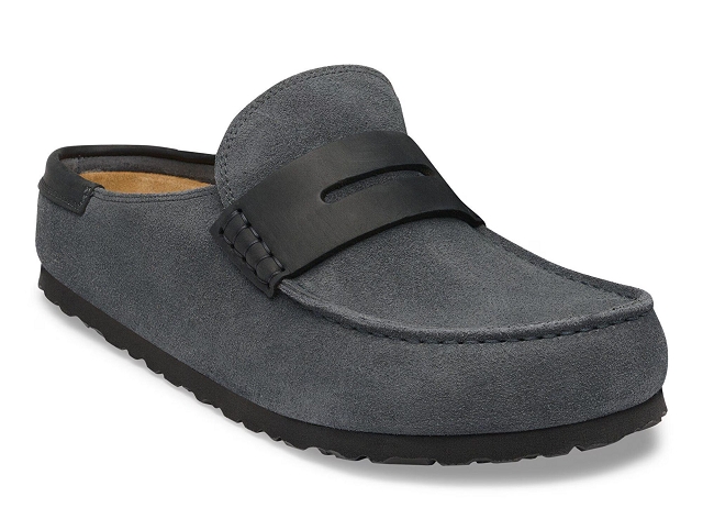 Birkenstock chaussures birkenstock naples wrapped charcoal 