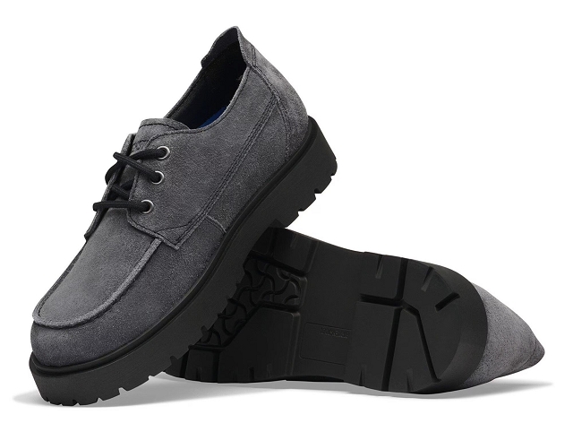 Birkenstock chaussures birkenstock highwood moc lace low charcoal 9240901_4