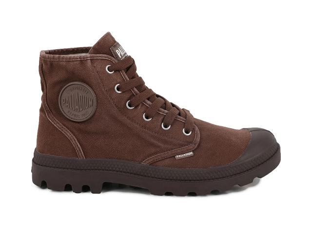 Palladium chaussures palladium pampa hi bark brown 