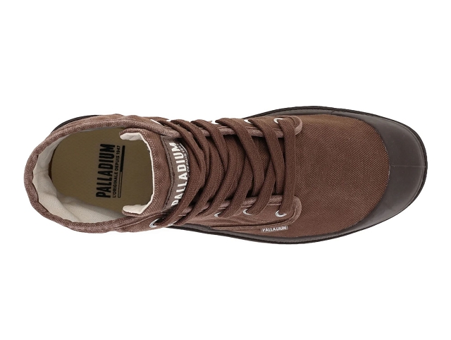 Palladium chaussures palladium pampa hi bark brown 9244201_3