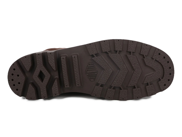 Palladium chaussures palladium pampa hi bark brown 9244201_4