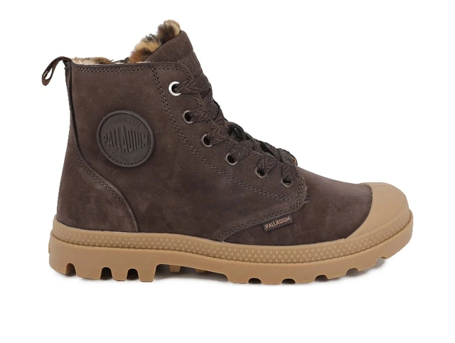 Palladium chaussures palladium pampa hi zip wild dark cocoa 