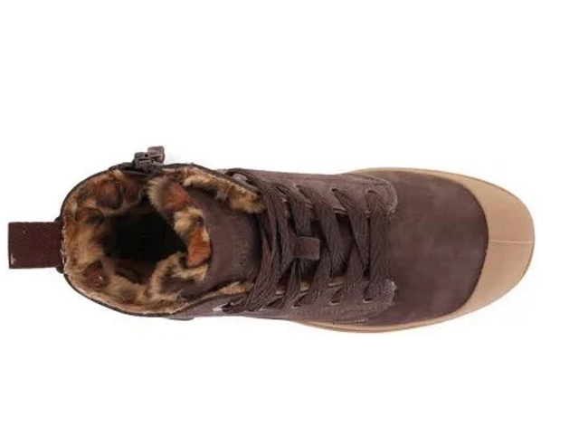 Palladium chaussures palladium pampa hi zip wild dark cocoa 9245001_2