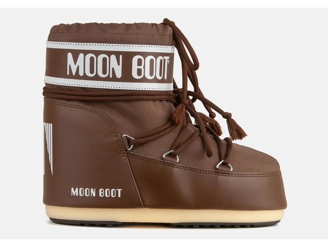 Moon boot chaussures moon boot icon low nylon cacao 