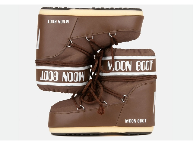 Moon boot chaussures moon boot icon low nylon cacao 9245501_3