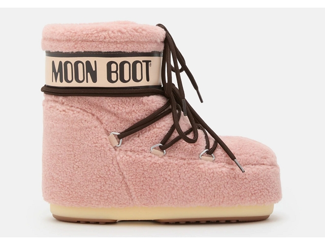 Moon boot chaussures moon boot icon low rose 