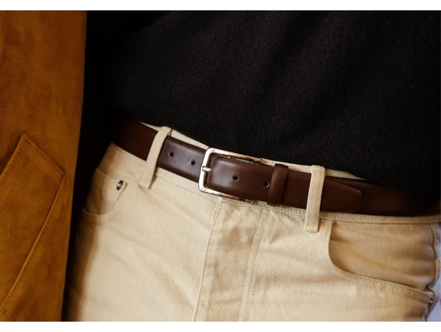 Bobbies accessoires bobbies ceinture wagram marron intense 9247201_3