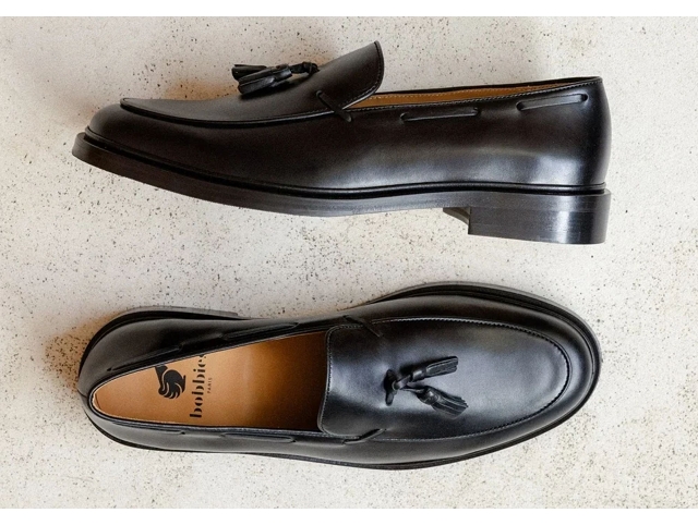 Bobbies chaussures bobbies mocassins rafael noir intense 