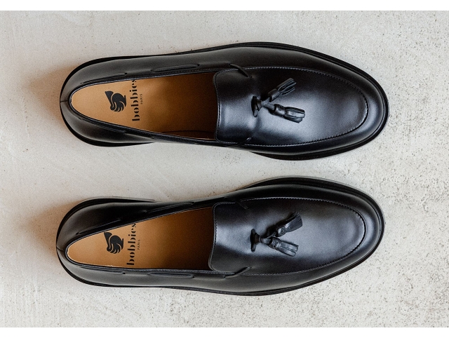 Bobbies chaussures bobbies mocassins rafael noir intense 9247901_2
