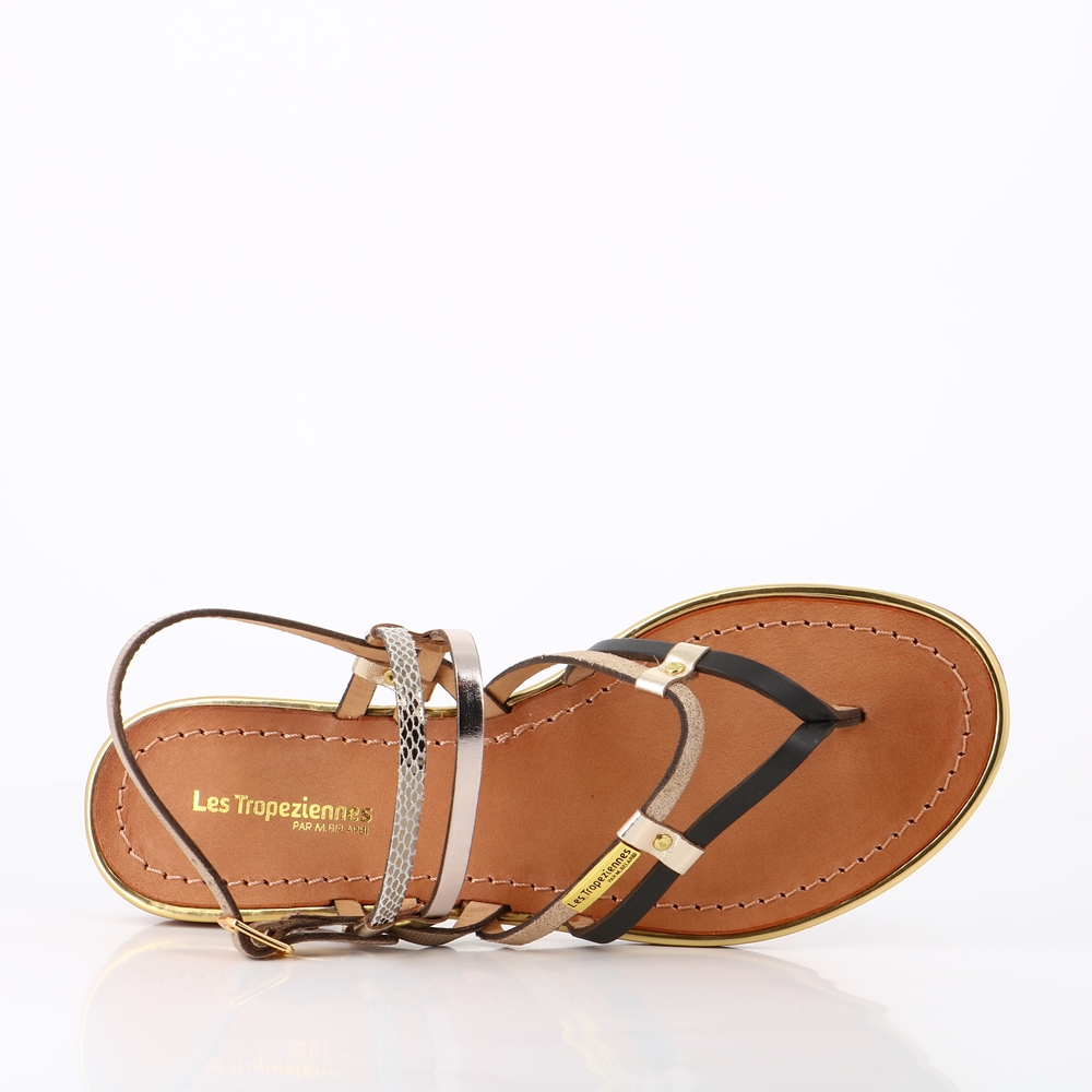 Nice Shoes Les tropeziennes les tropeziennes cumin taupe or