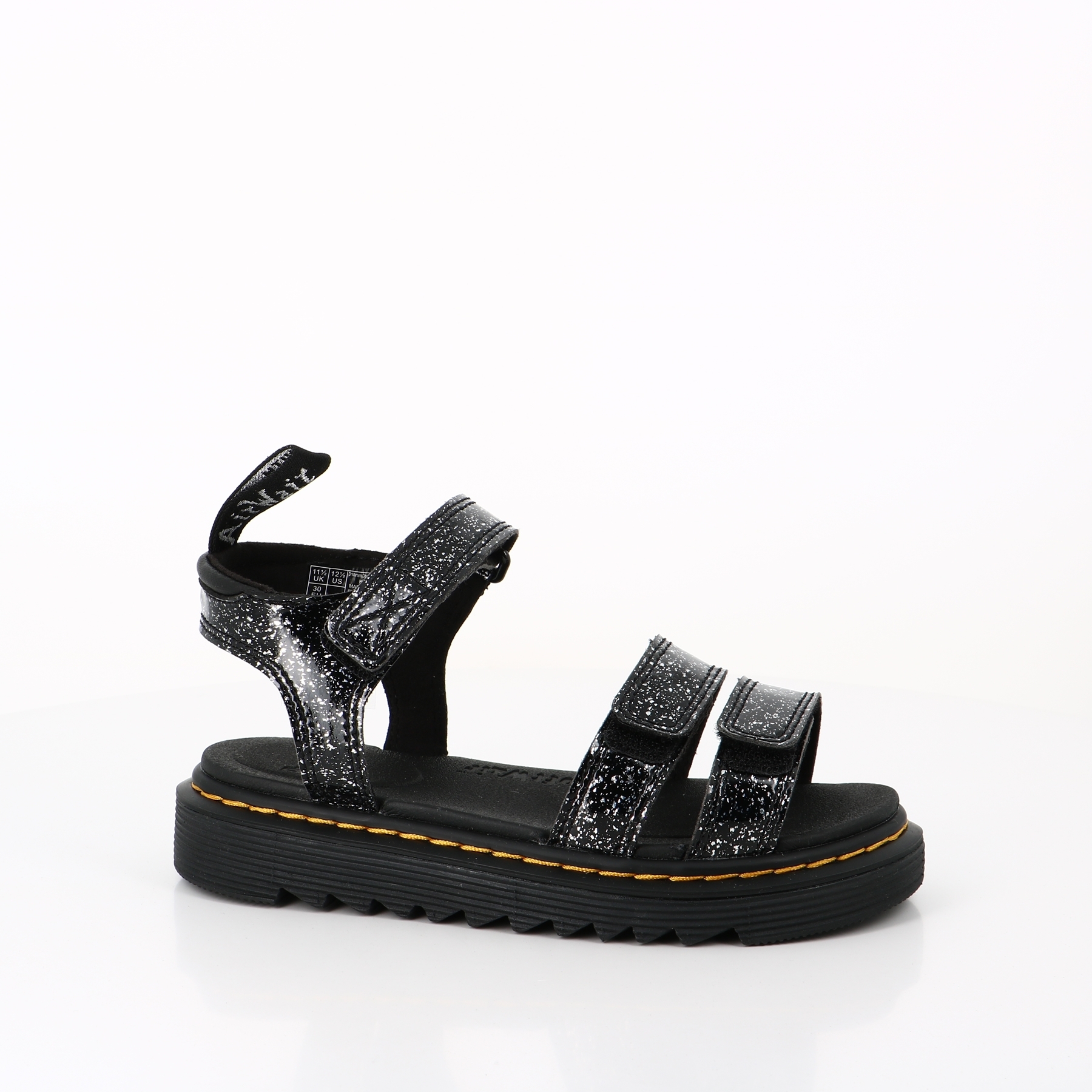 Dr martens glitter noir outlet