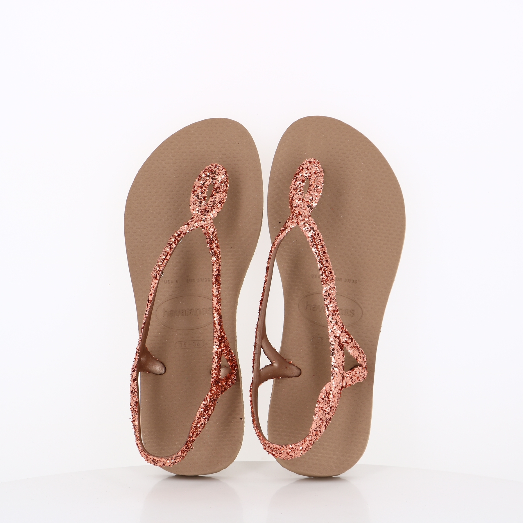 Nice Shoes  Havaianas havaianas luna premium rose gold nouveau cuivre