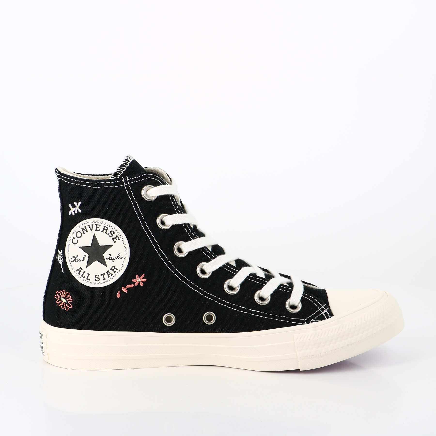 Nice Shoes | Converse converse chuck taylor all star embroidered floral  noirmulticoloreaigrette noir