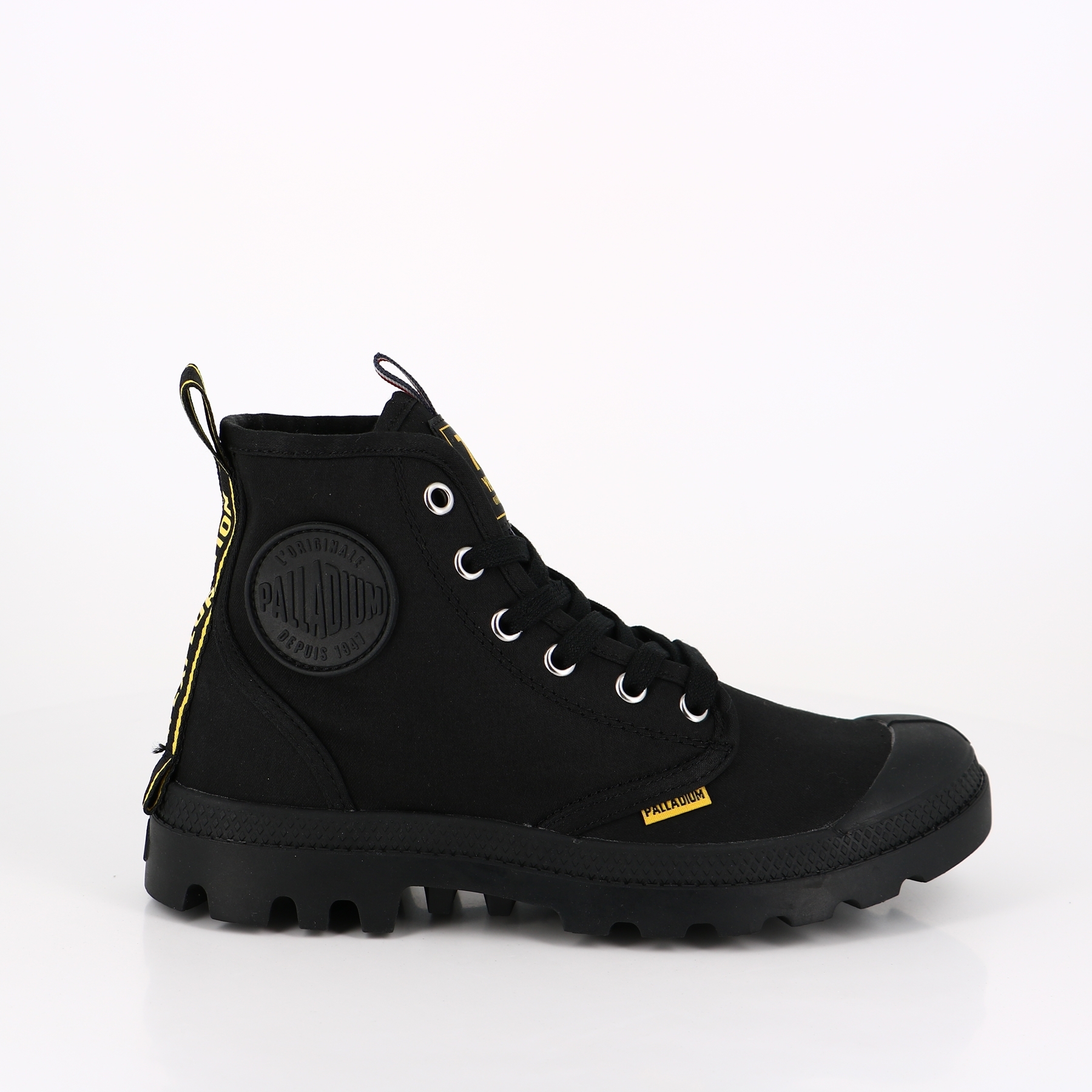 Nice Shoes Palladium palladium pampa hi dare 75th black black