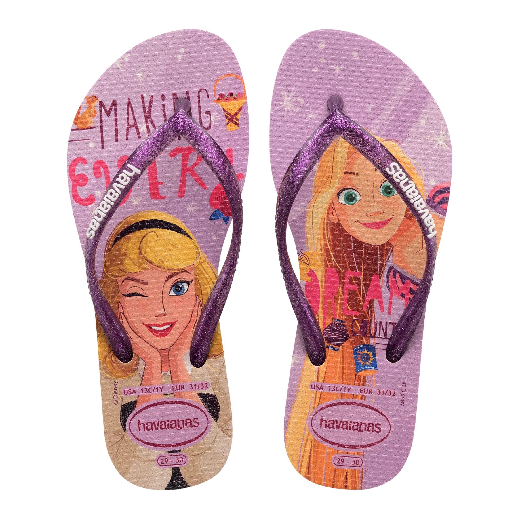 Nice Shoes Havaianas havaianas enfant slim princess beige